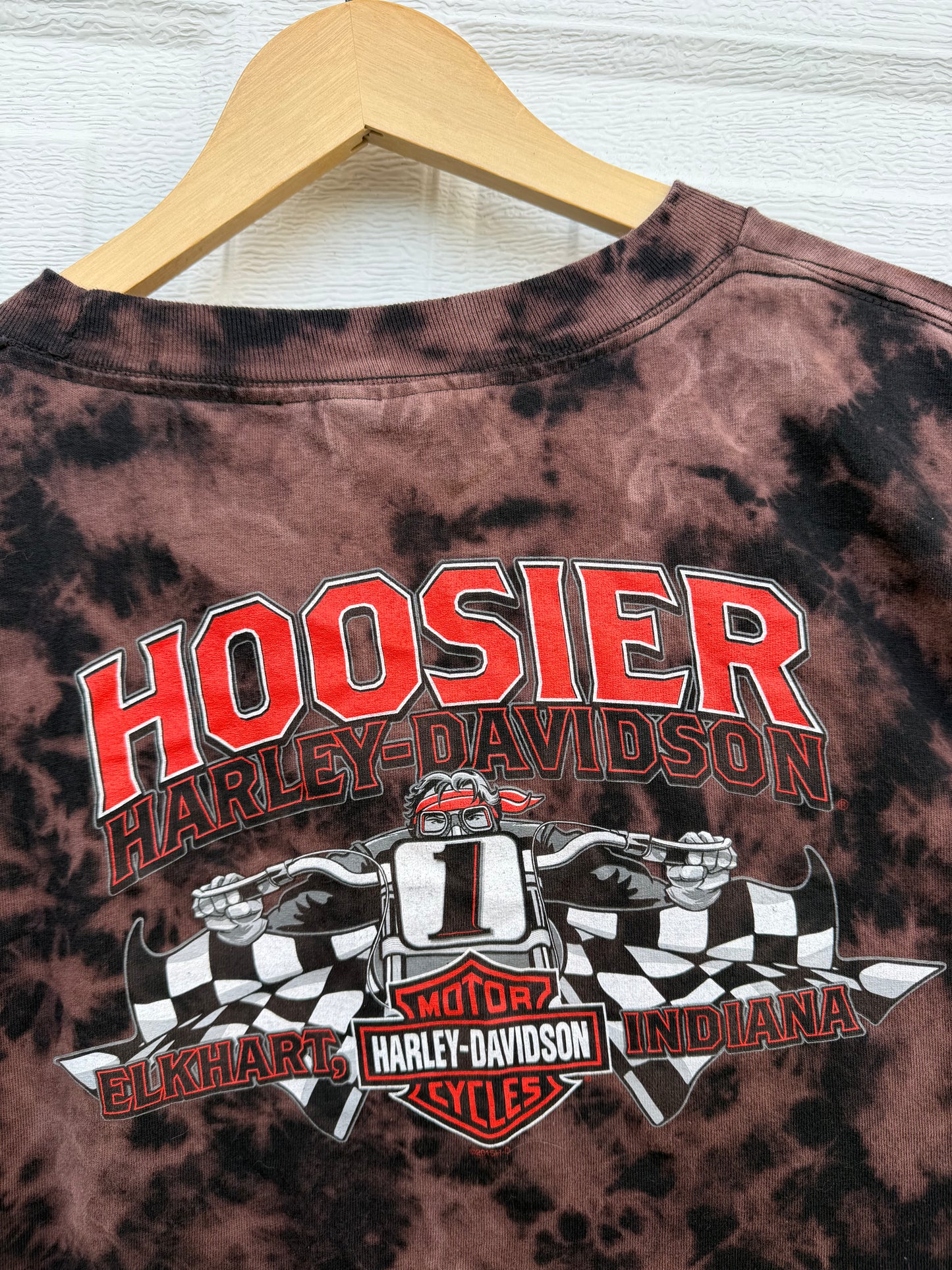 2015 Harley Bleach Dye Long Sleeve - 4XL