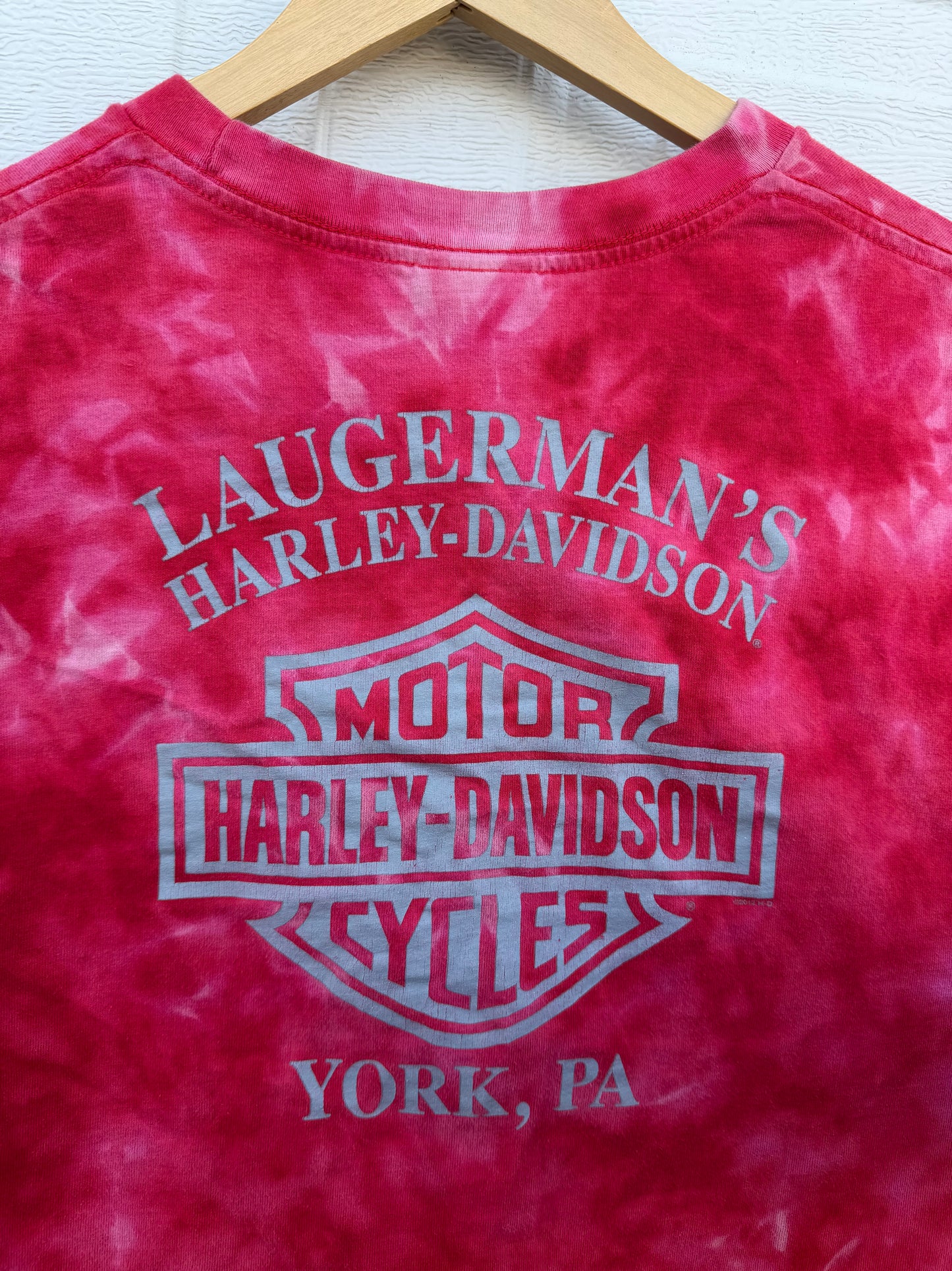 2012 Harley Bleach Dye Long Sleeve - L
