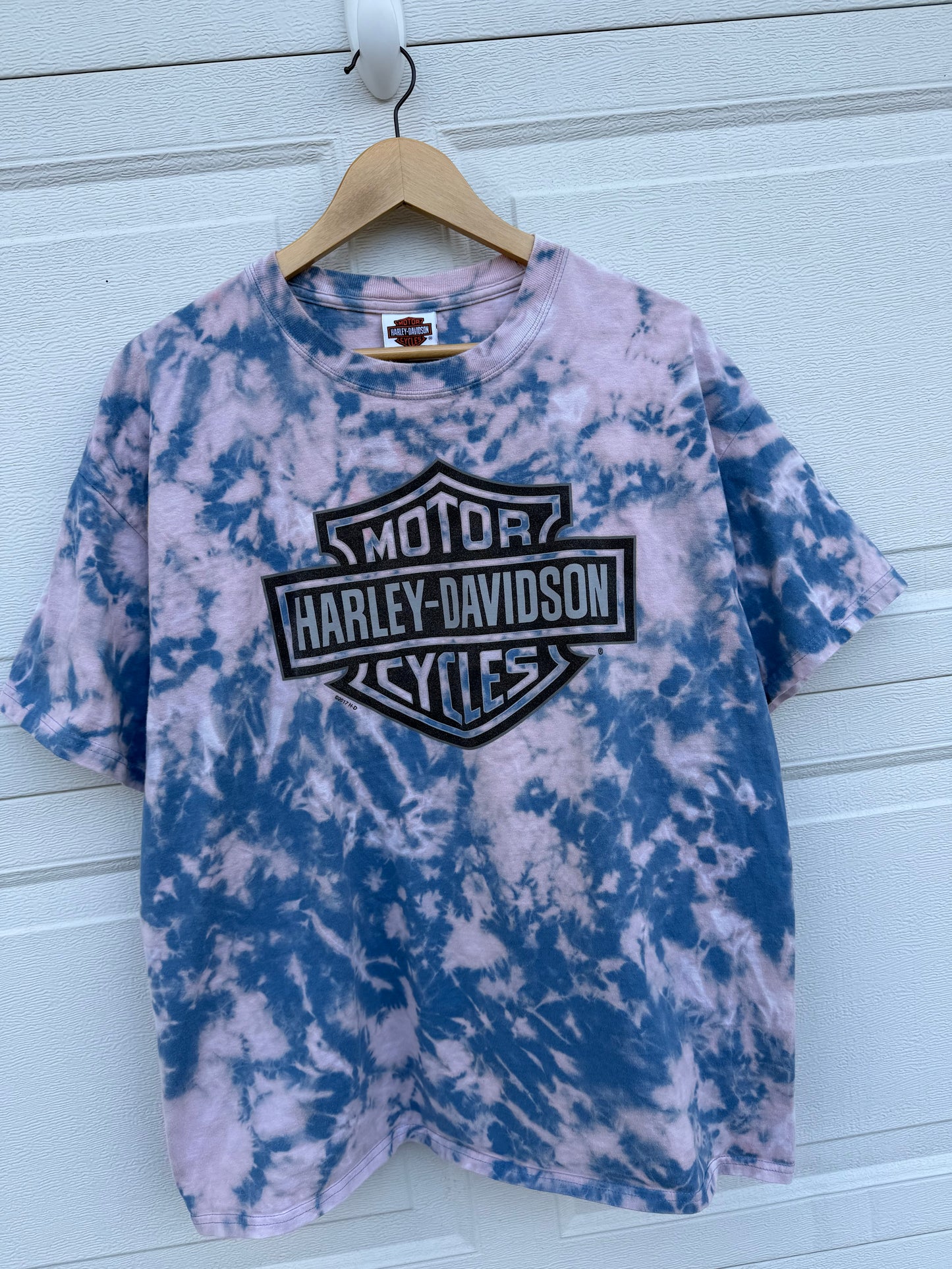 2017 Harley Bleach Dye Tee - XL