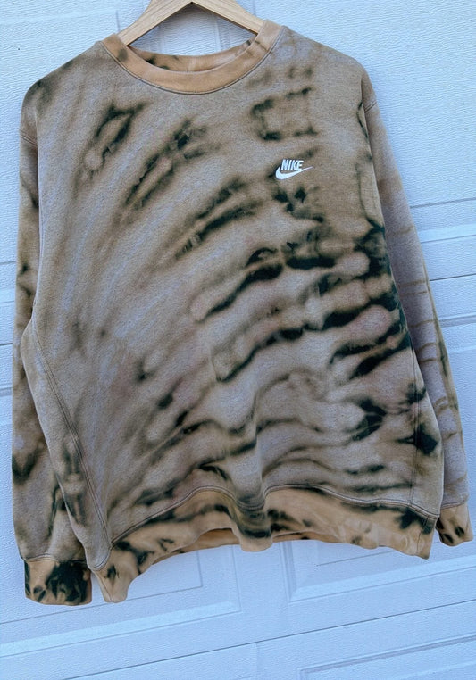 Nike Bleach Dye Crewneck - XL