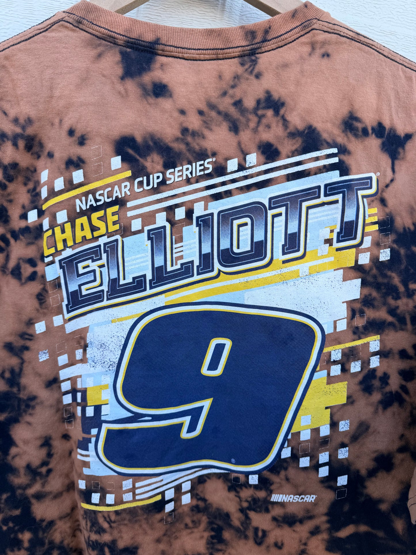 Chase Elliott Nascar Bleach Dye Tee - XXL