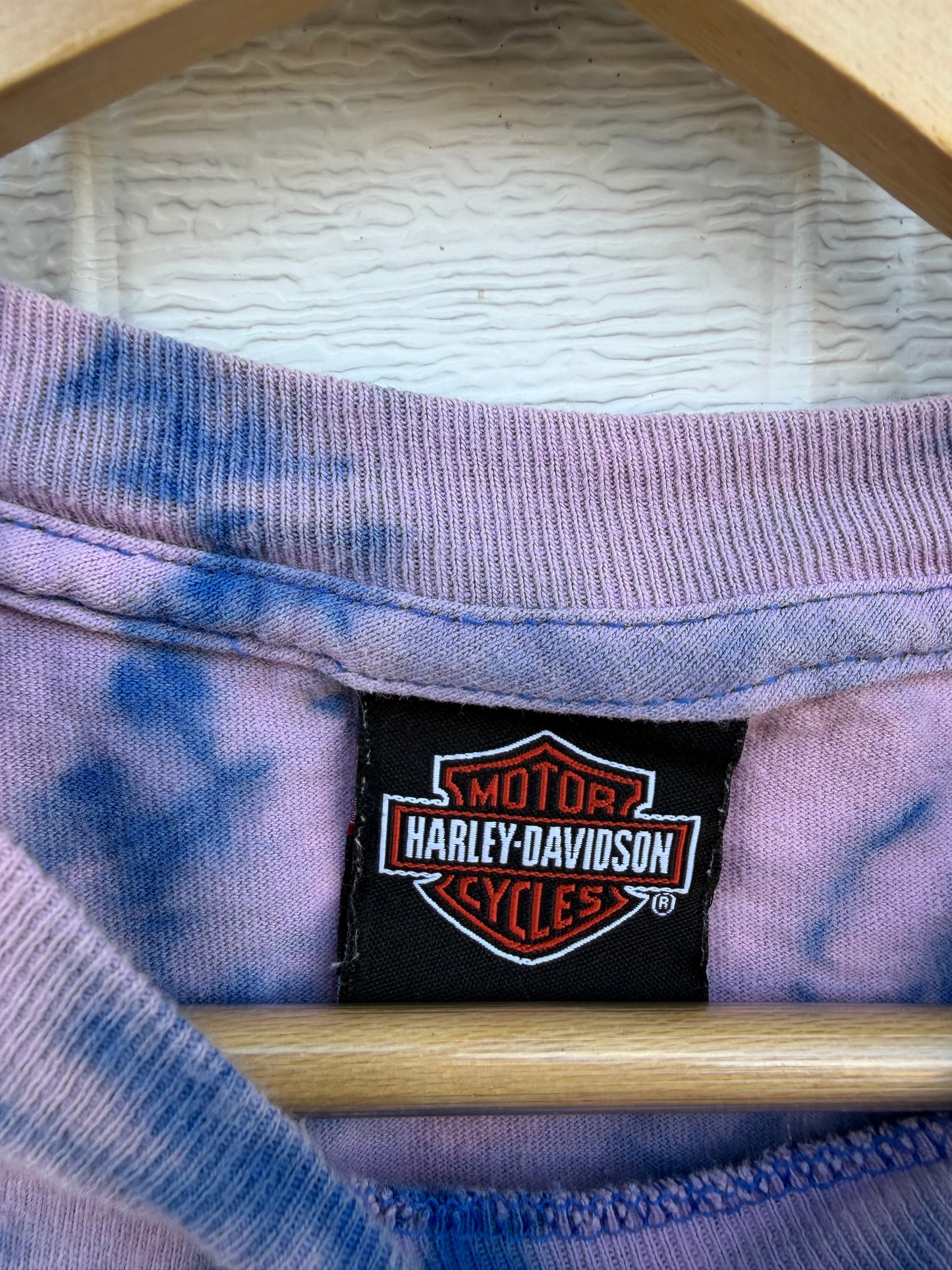 2014 Harley Bleach Dye Tee - L