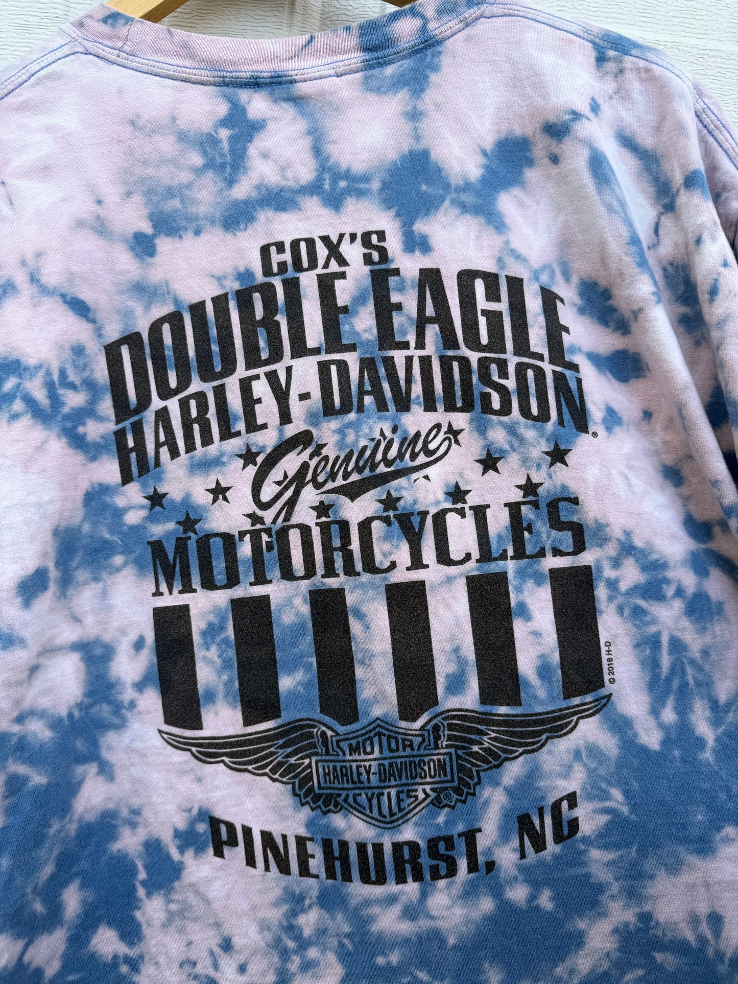 2017 Harley Bleach Dye Tee - XL