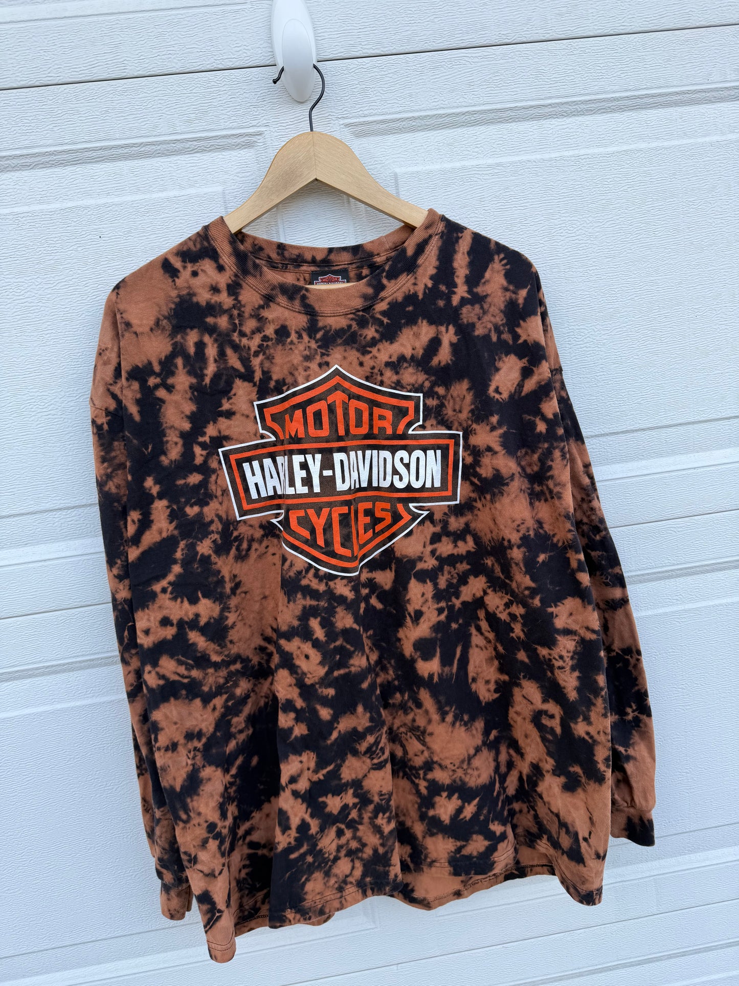2006 Harley Bleach Dye Long Sleeve - XXL