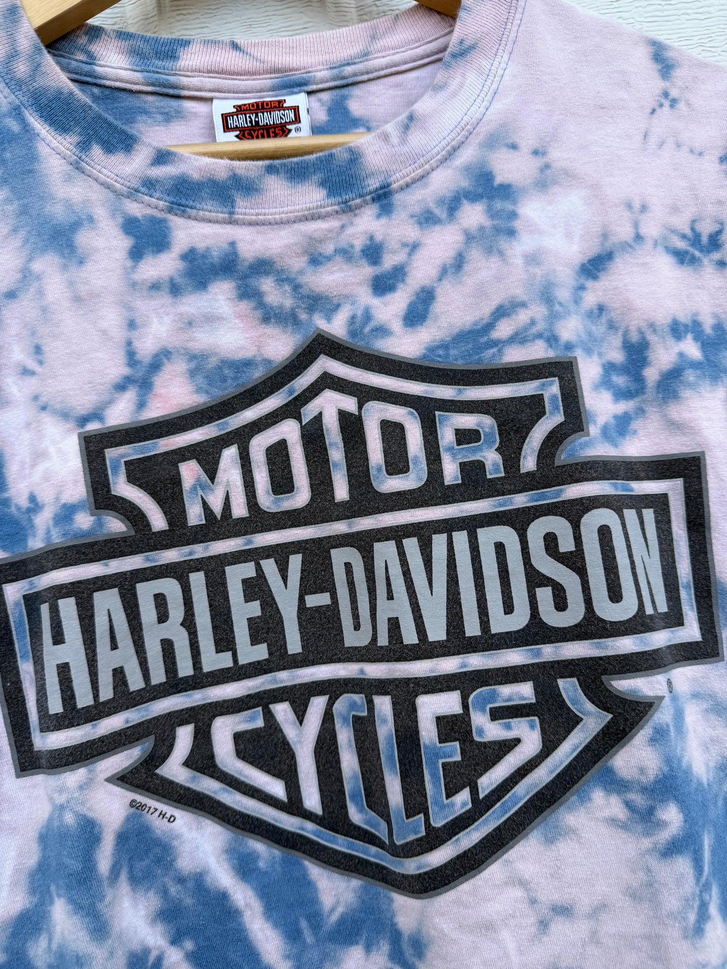 2017 Harley Bleach Dye Tee - XL