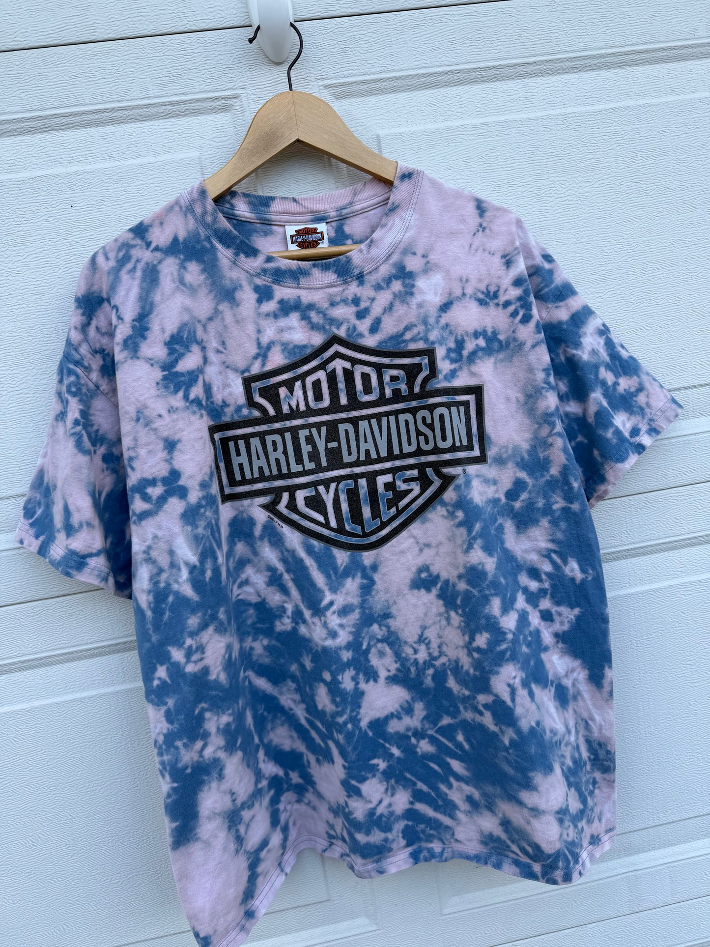 2017 Harley Bleach Dye Tee - XL