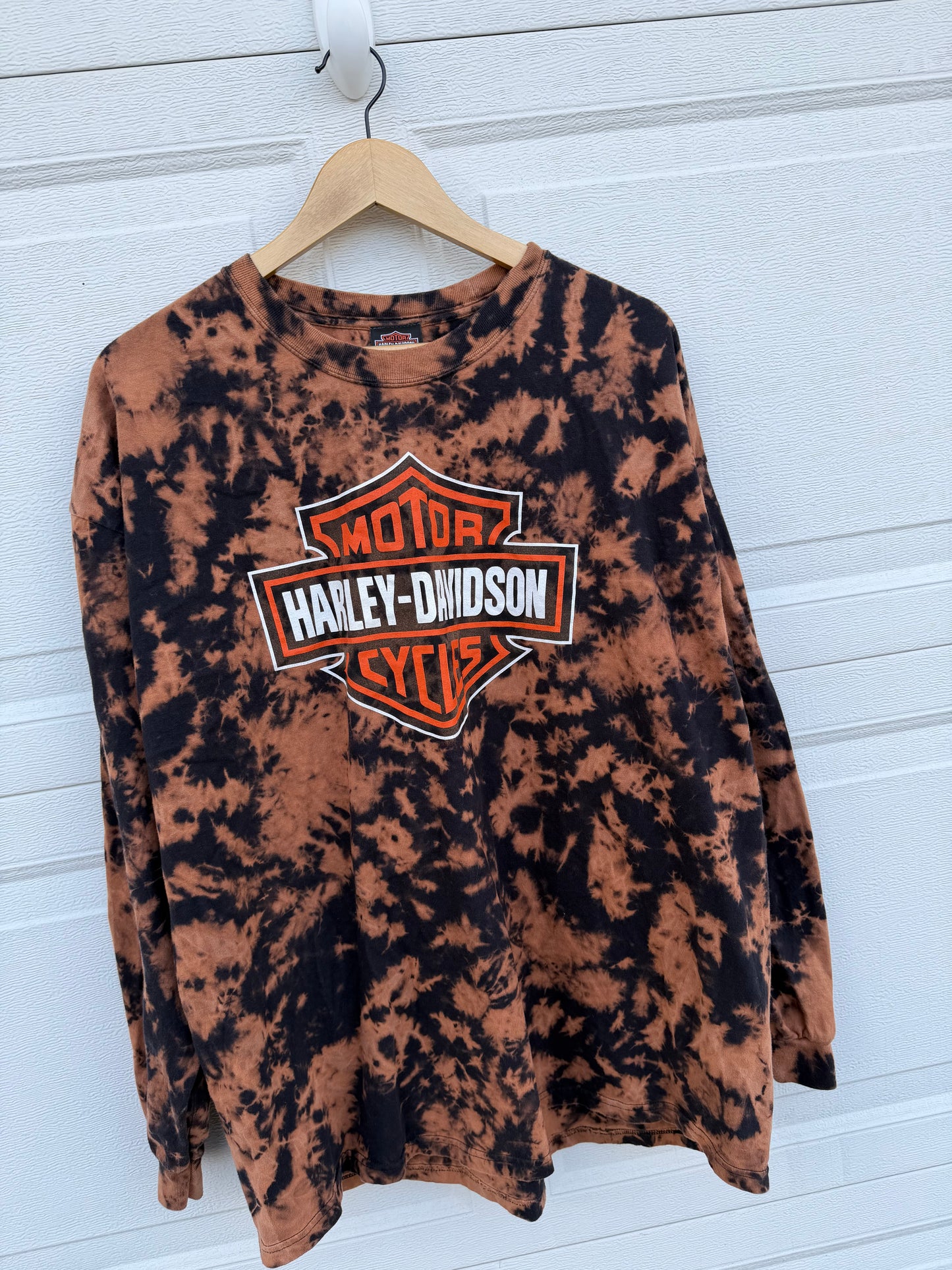 2006 Harley Bleach Dye Long Sleeve - XXL