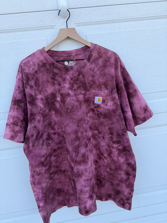 Carhartt Loose Fit Bleach Dye Pocket Tee - XL (Oversized)