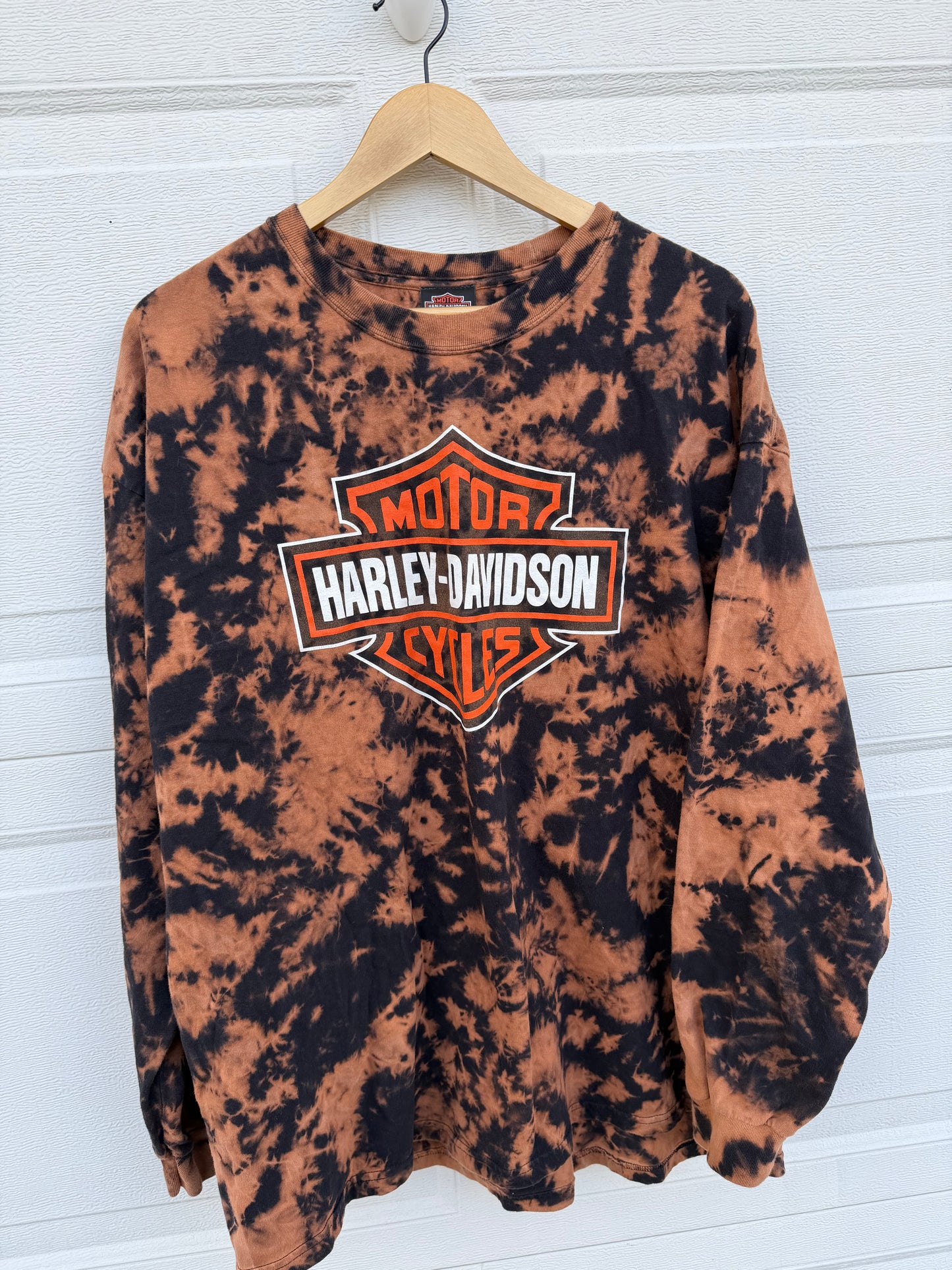 2006 Harley Bleach Dye Long Sleeve - XXL