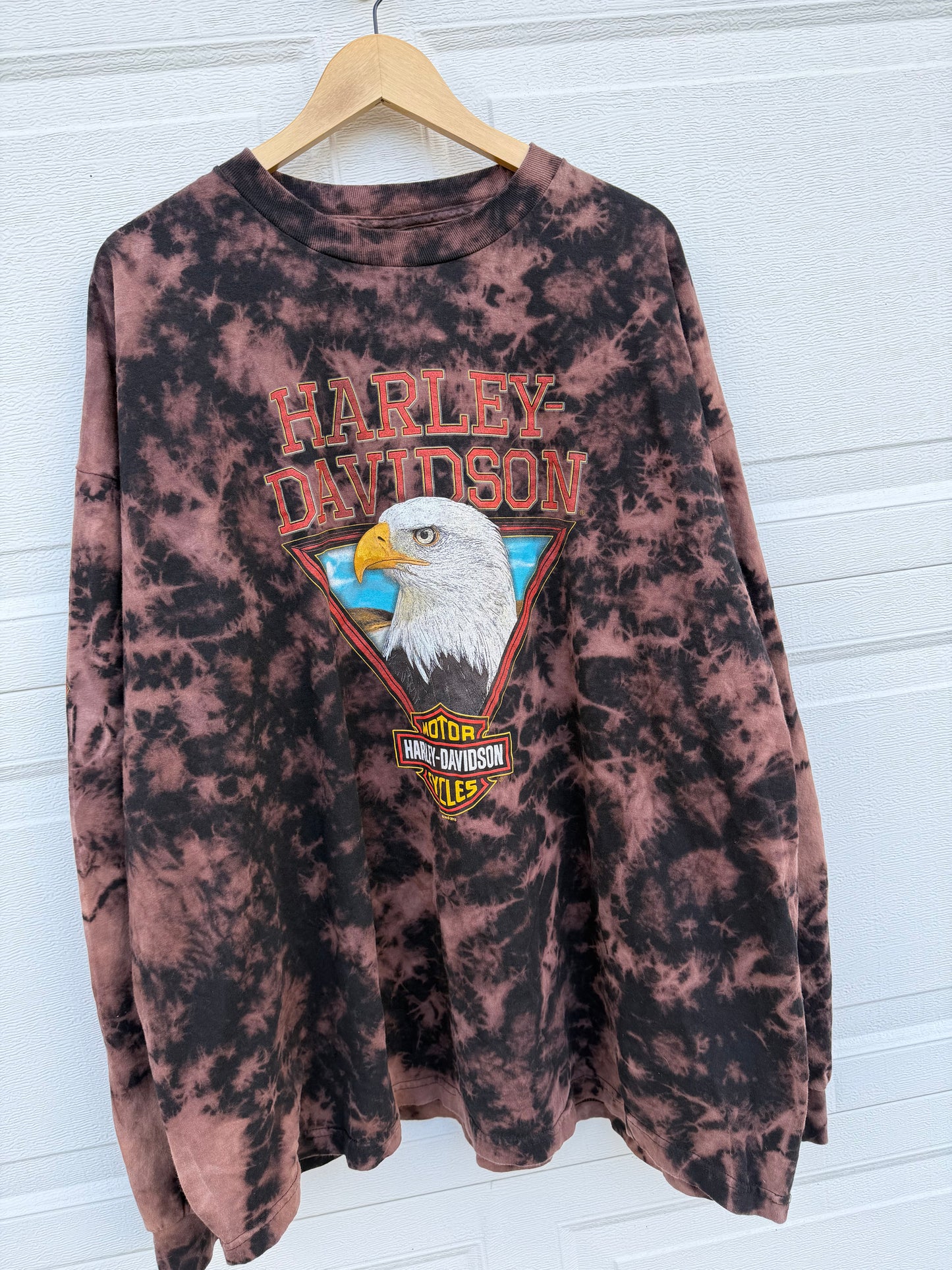 2015 Harley Bleach Dye Long Sleeve - 4XL