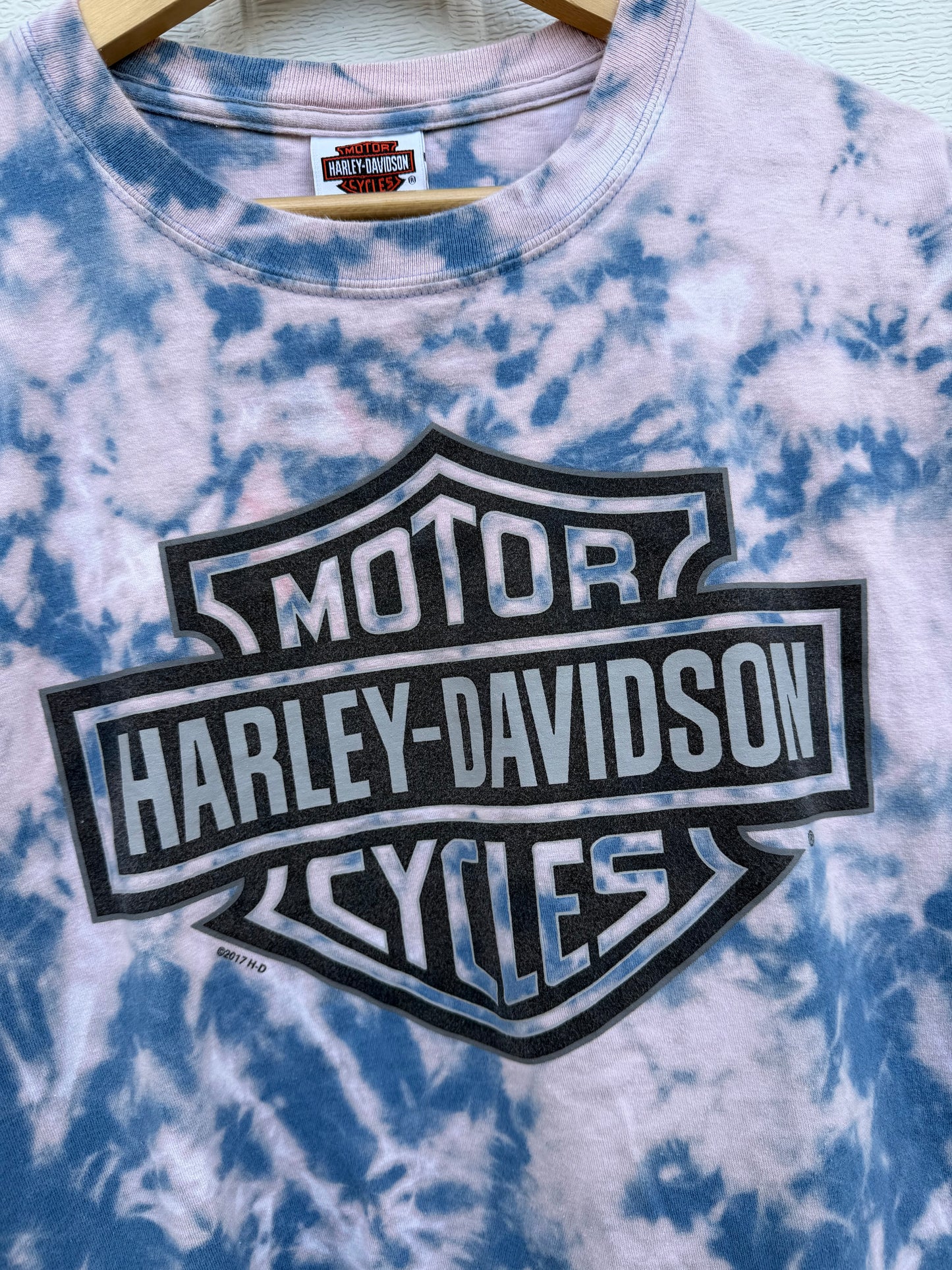 2017 Harley Bleach Dye Tee - XL