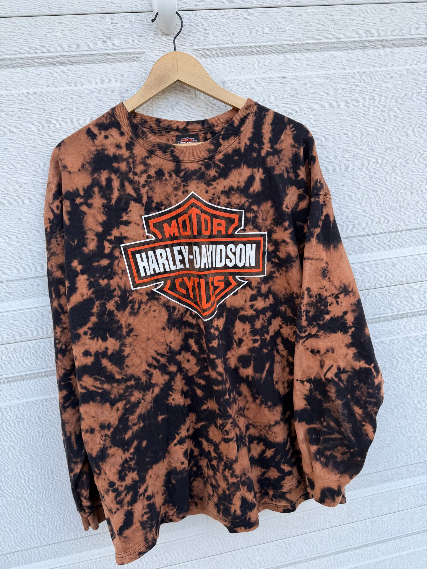 2006 Harley Bleach Dye Long Sleeve - XXL