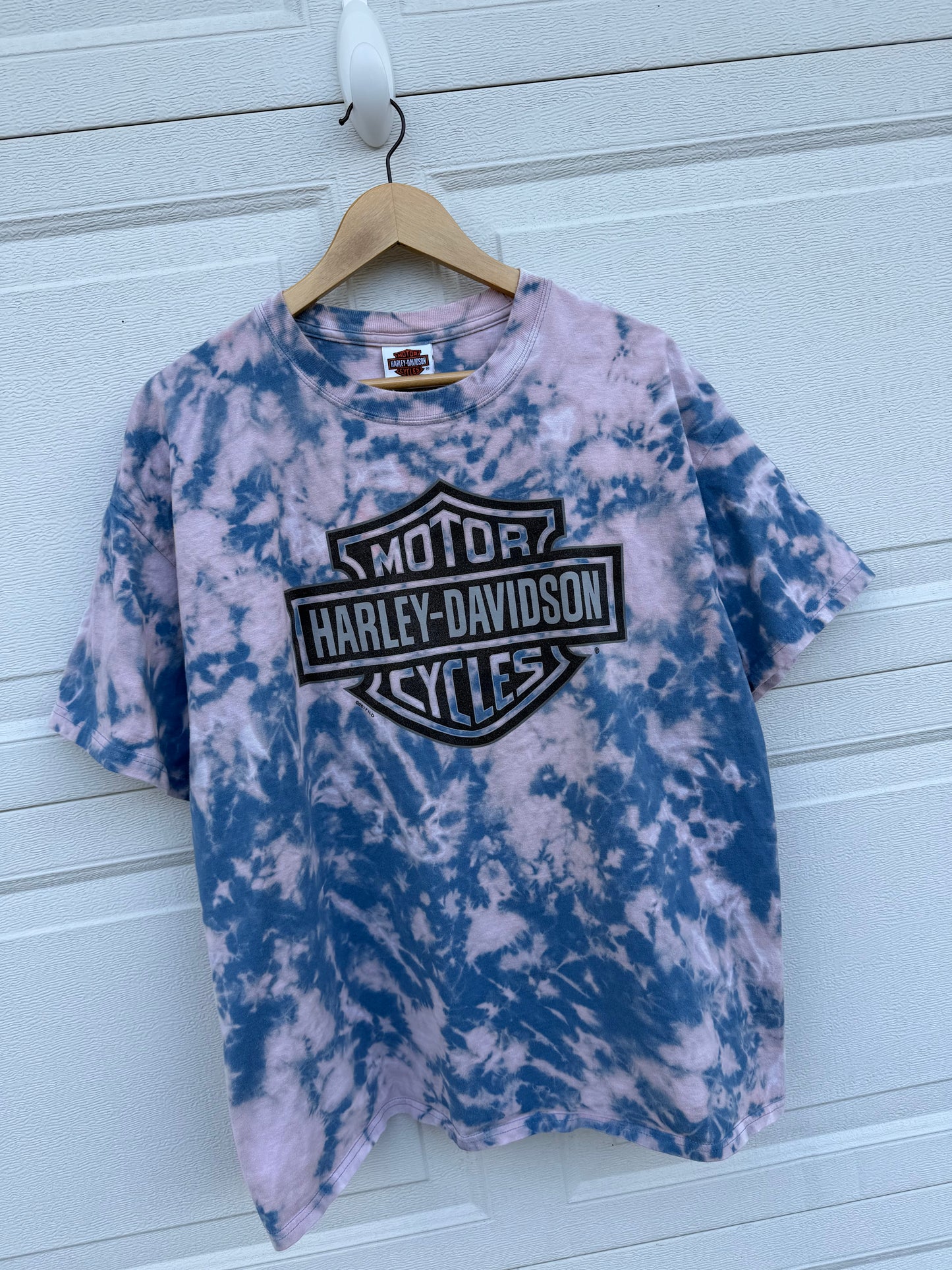 2017 Harley Bleach Dye Tee - XL