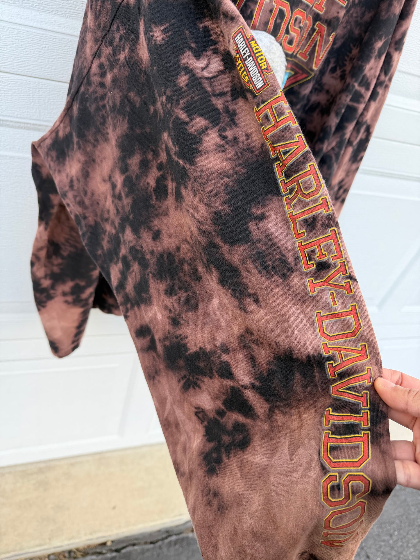 2015 Harley Bleach Dye Long Sleeve - 4XL