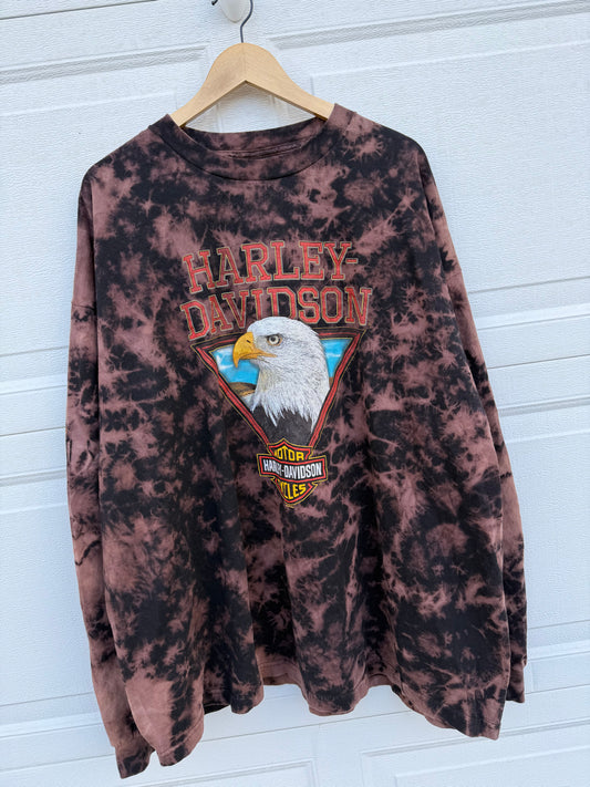 2015 Harley Bleach Dye Long Sleeve - 4XL