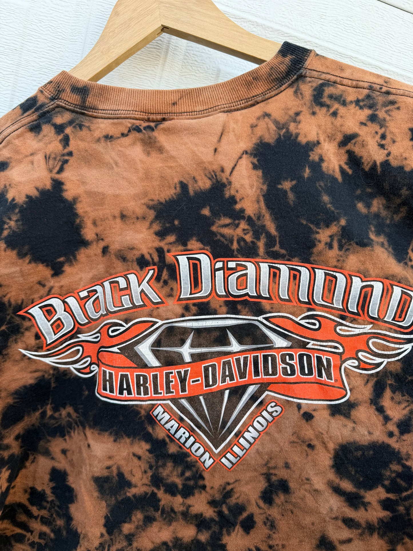 2001 Harley Bleach Dye Tee - XL