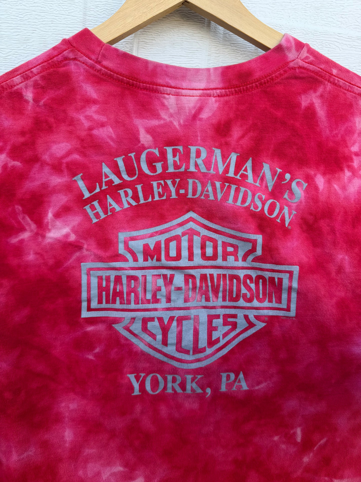 2012 Harley Bleach Dye Long Sleeve - L