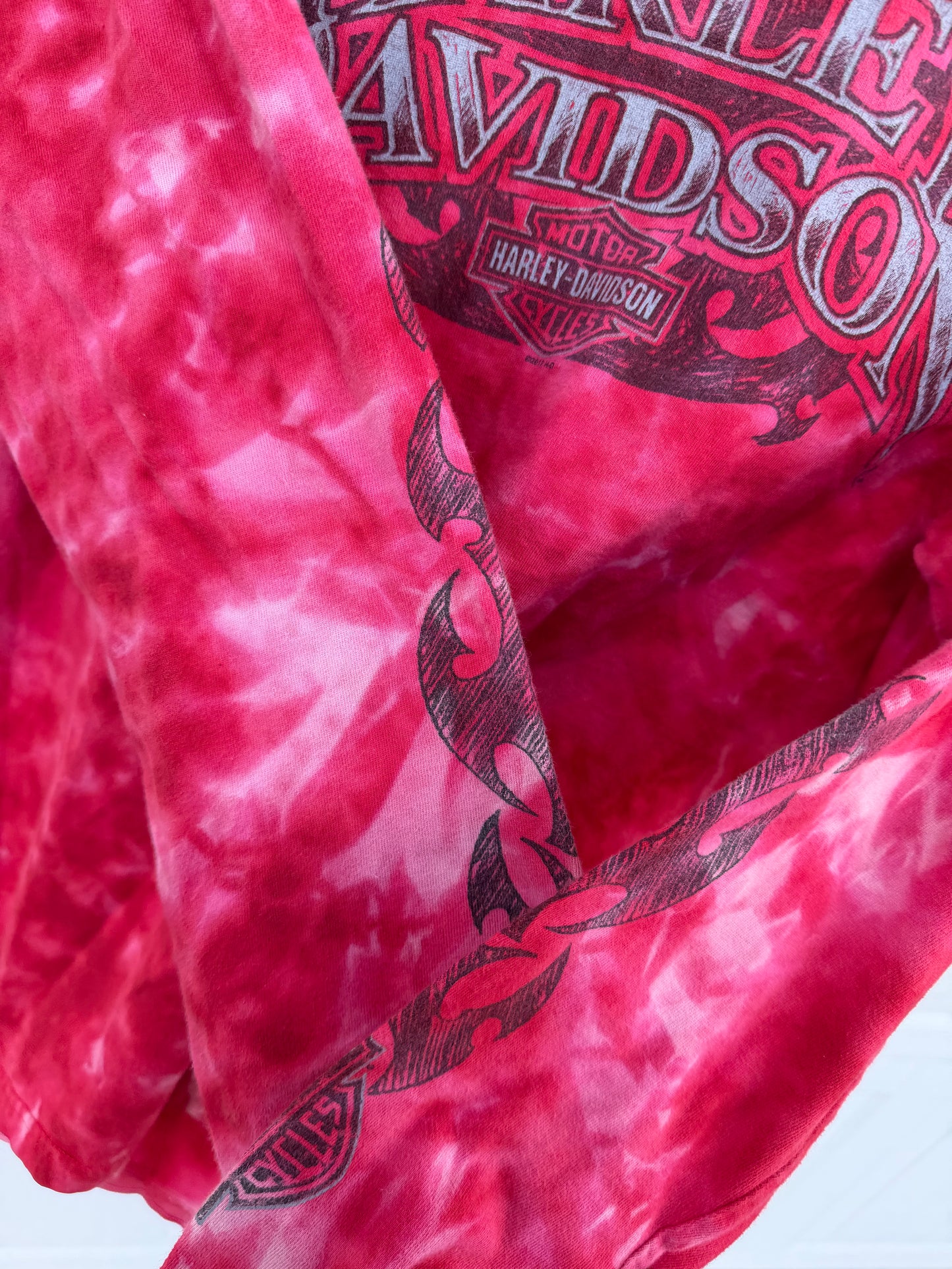 2012 Harley Bleach Dye Long Sleeve - L