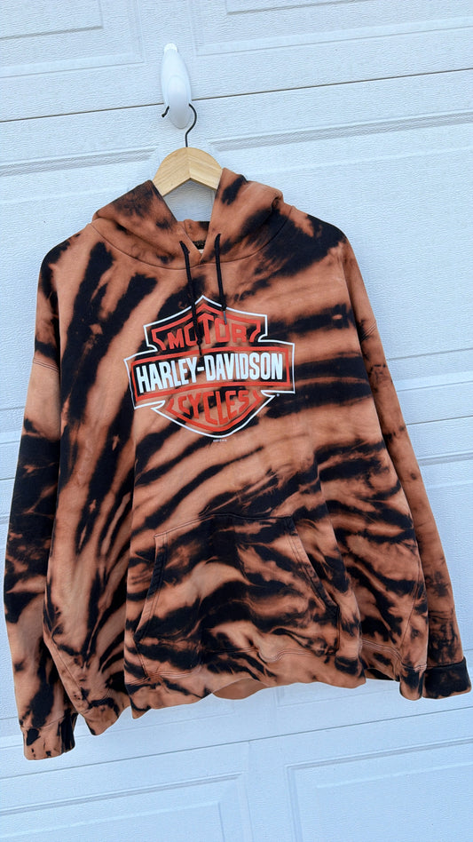 2015 Harley Bleach Dye Hoodie - 4XL