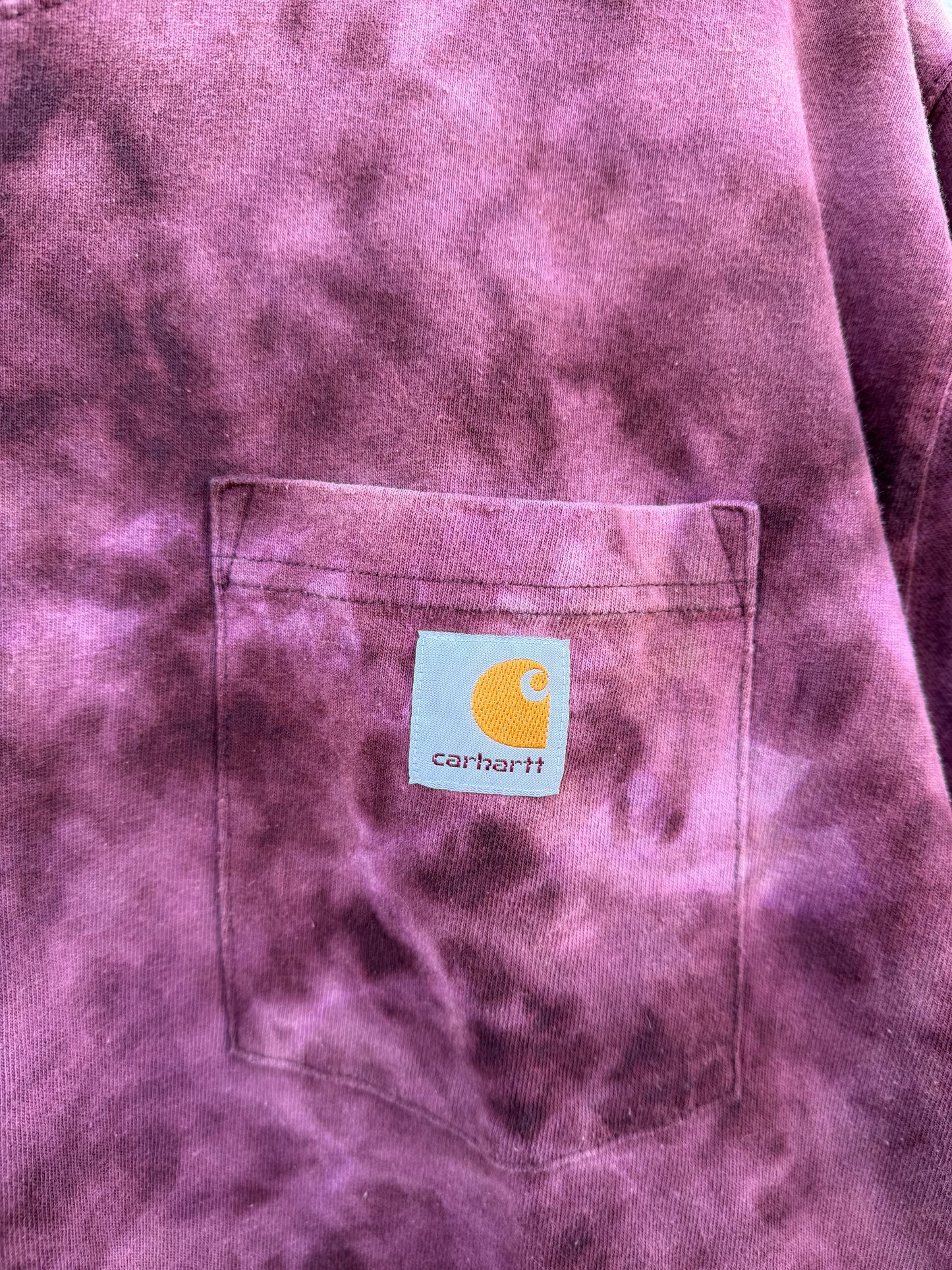 Carhartt Loose Fit Bleach Dye Pocket Tee - XL (Oversized)