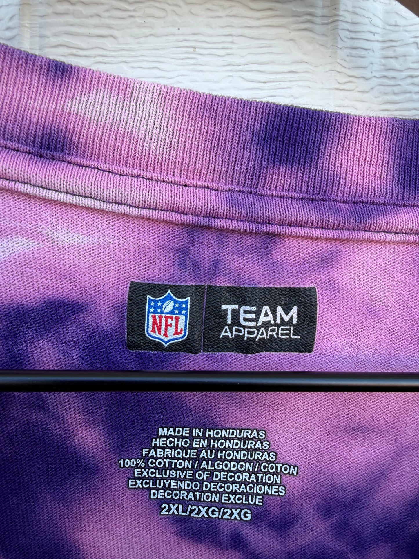 Ravens Bleach Dye Long Sleeve - XXL
