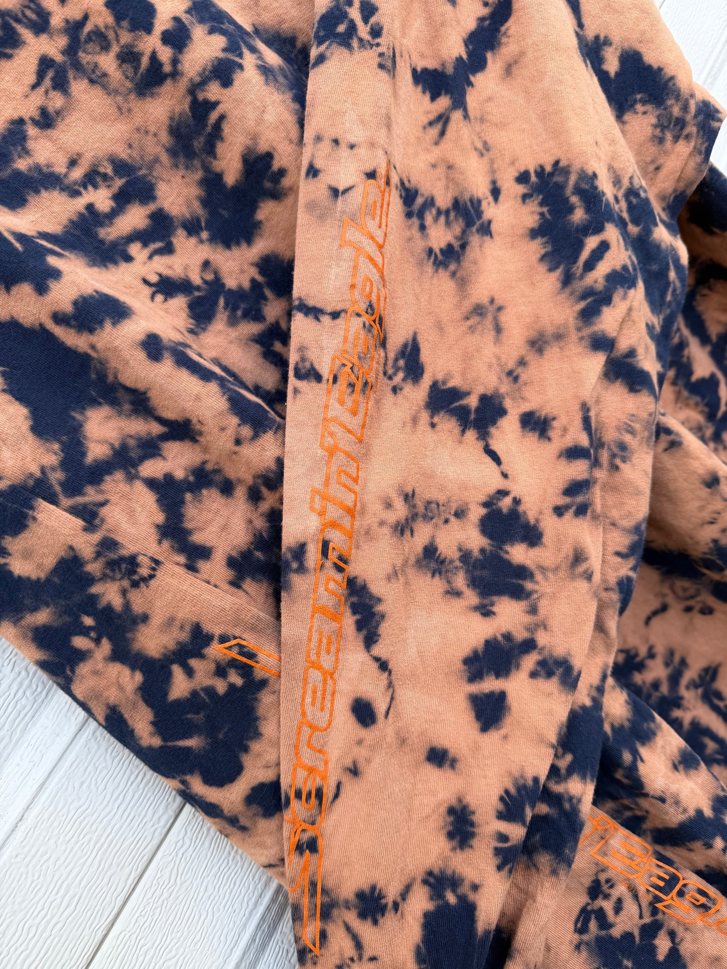 2017 Harley Pocket Bleach Dye Long Sleeve - XXL