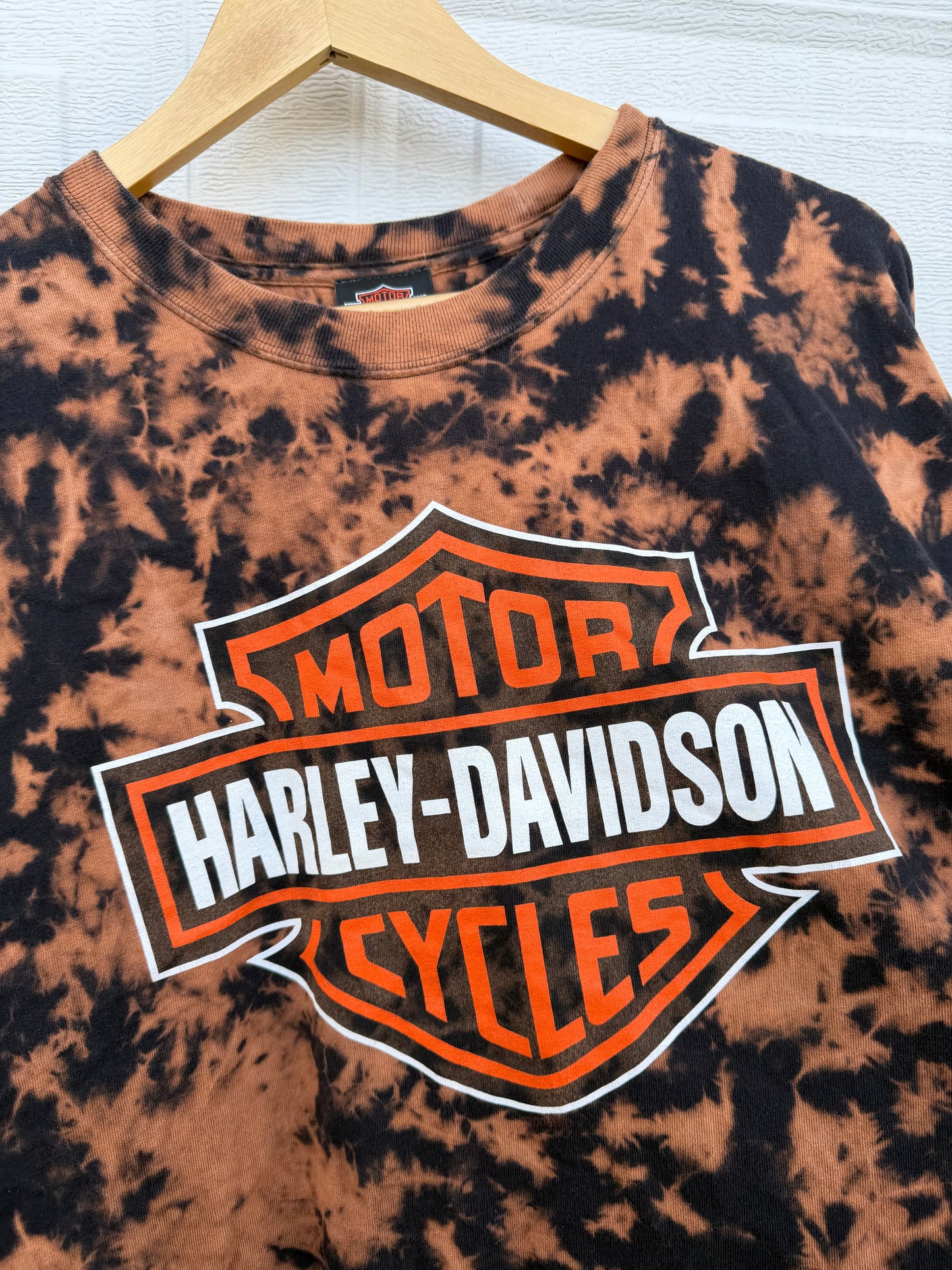 2006 Harley Bleach Dye Long Sleeve - XXL
