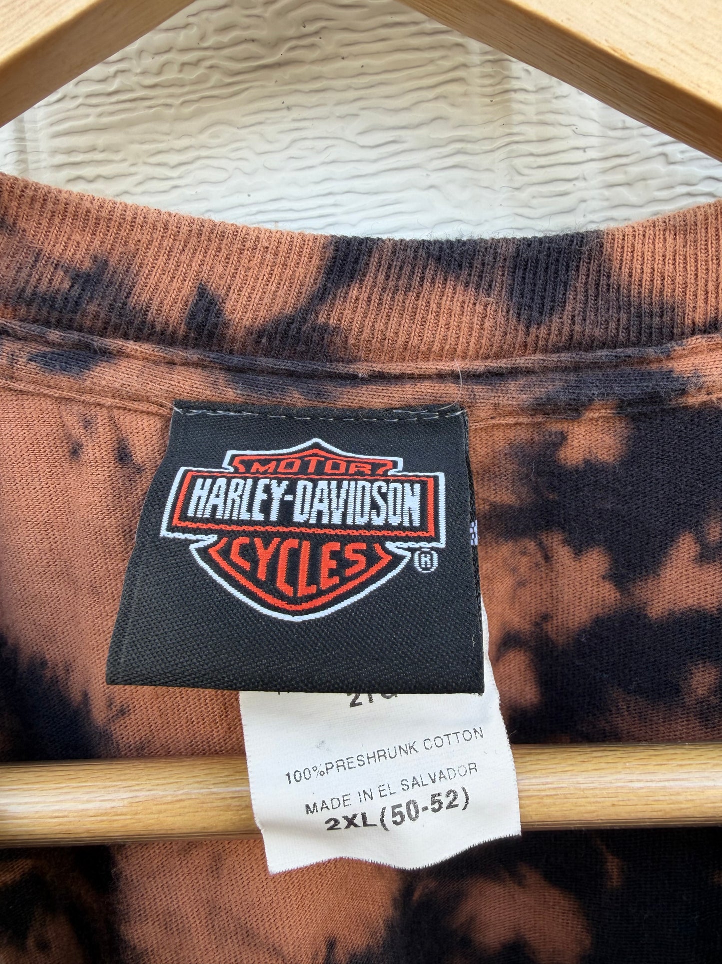 2006 Harley Bleach Dye Long Sleeve - XXL