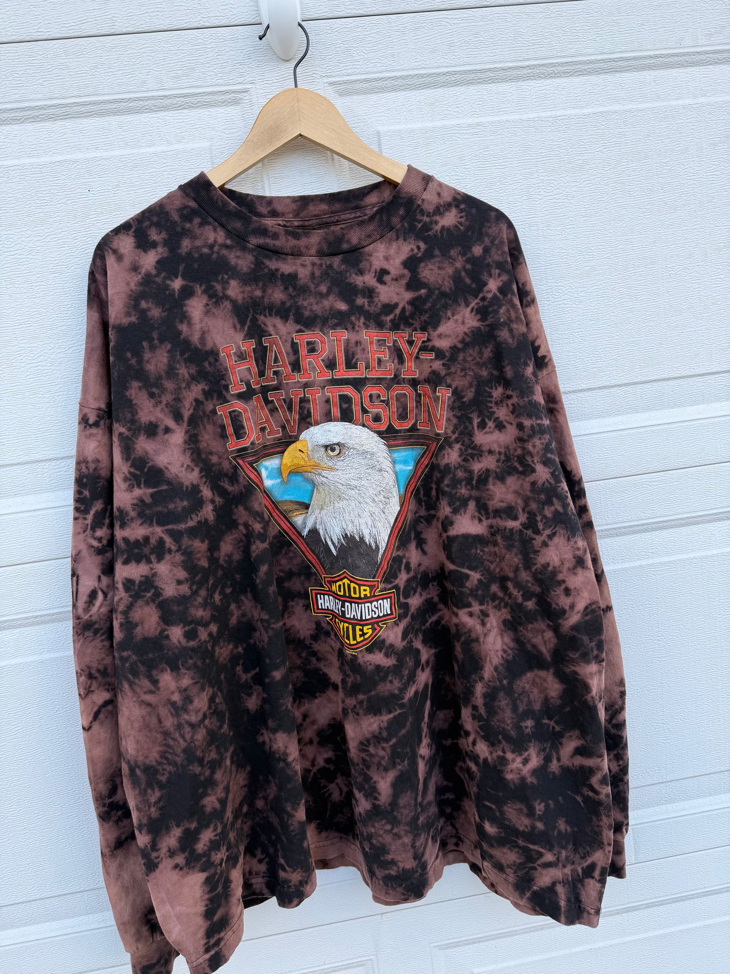 2015 Harley Bleach Dye Long Sleeve - 4XL
