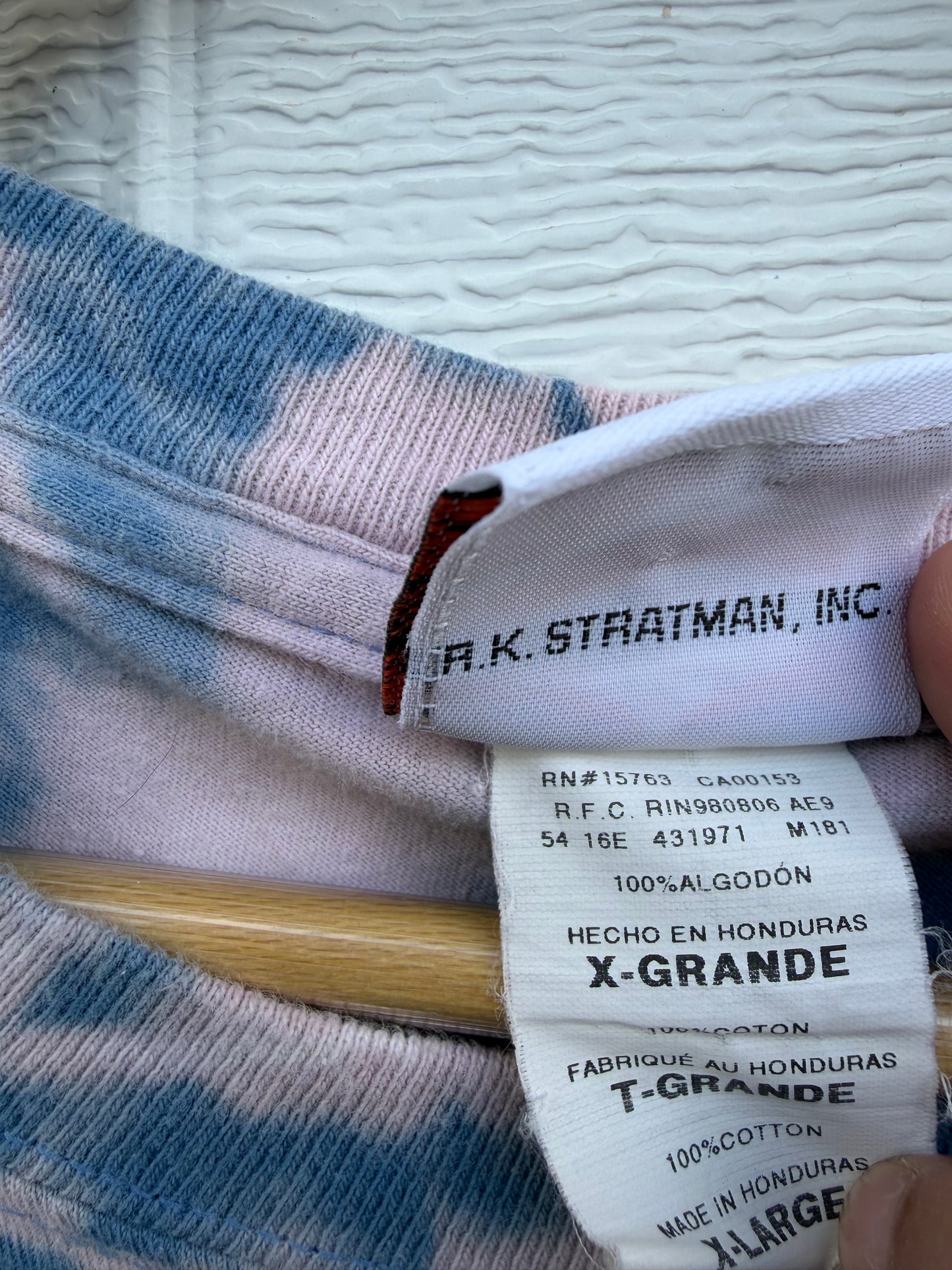 2017 Harley Bleach Dye Tee - XL